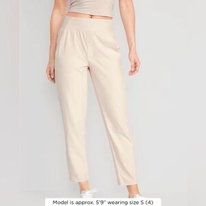 Old navy power soft tapered pants
